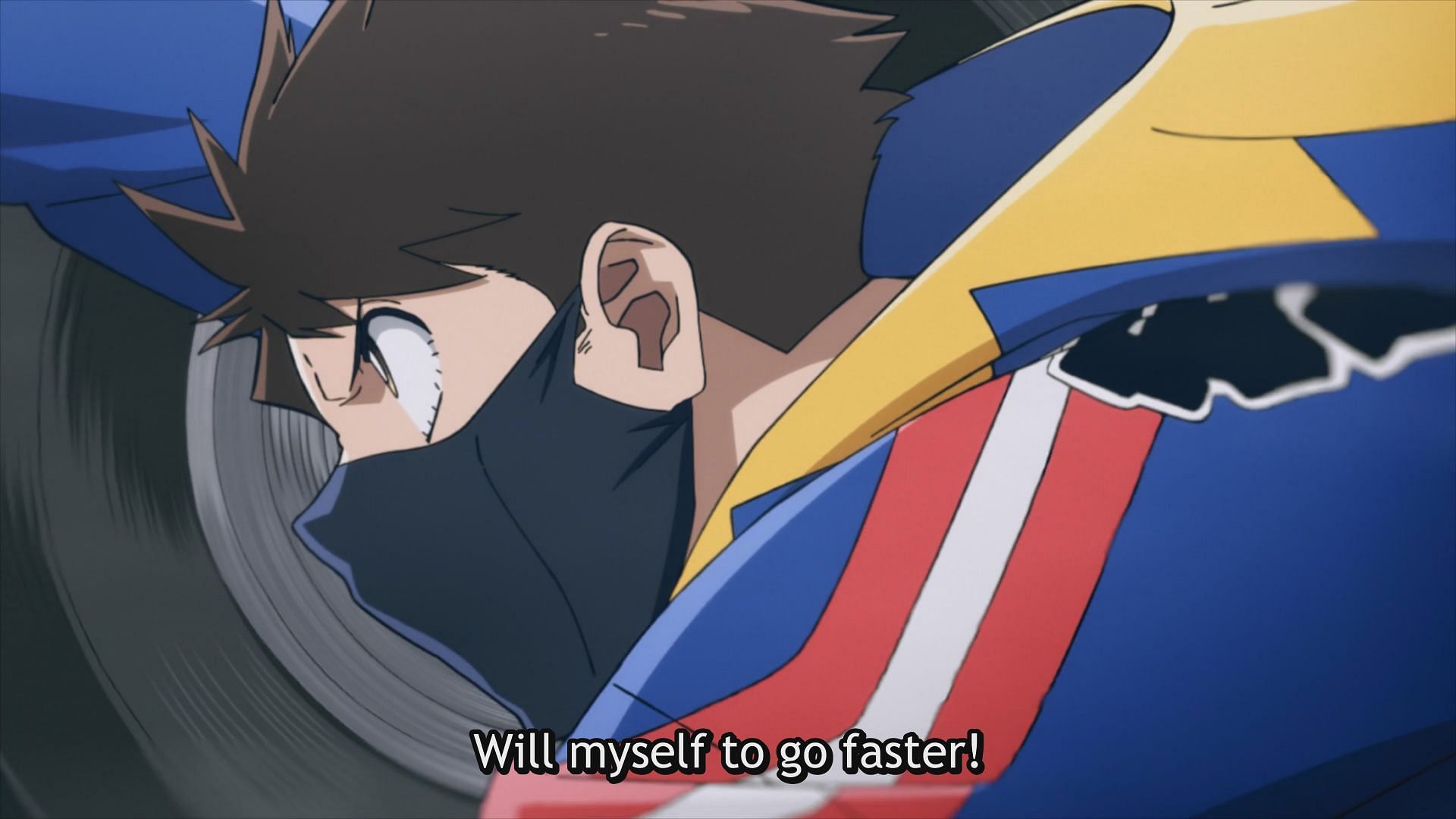 Koichi in My Hero Academia: Vigilantes episode 9 (Image via Bones Film)